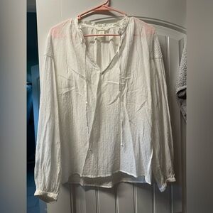 Elegant White Women's Top